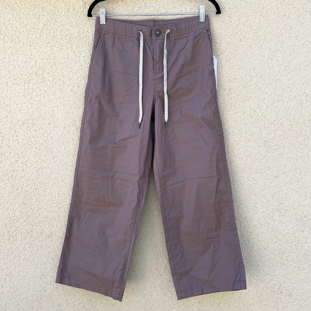 NEW Vuori Ripstop Wide Leg Ankle Pant Size S Hazel Purple Hiking